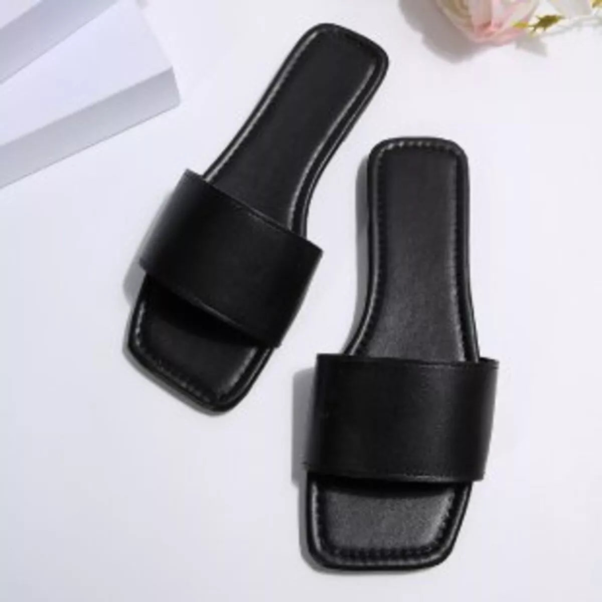 Open Toe Flats Sandals