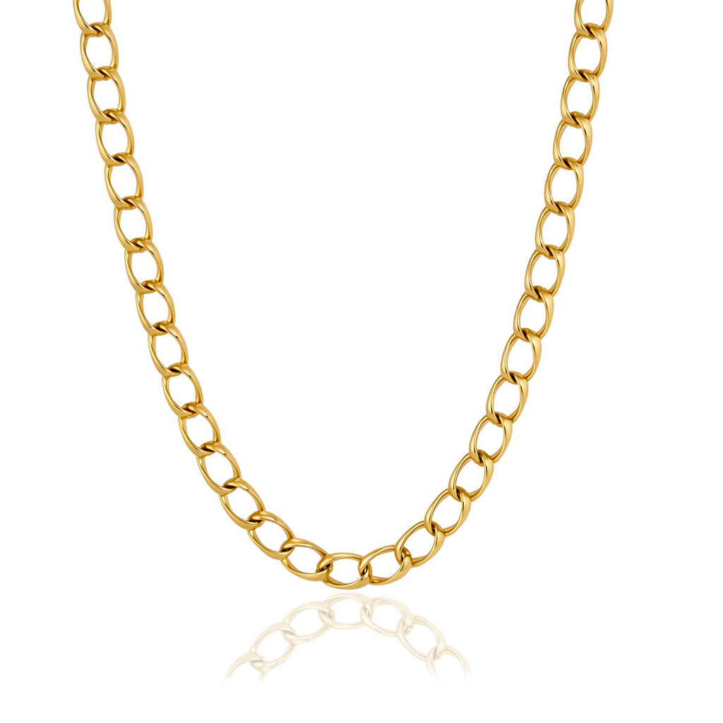 Oval Link Chain Necklace Collection