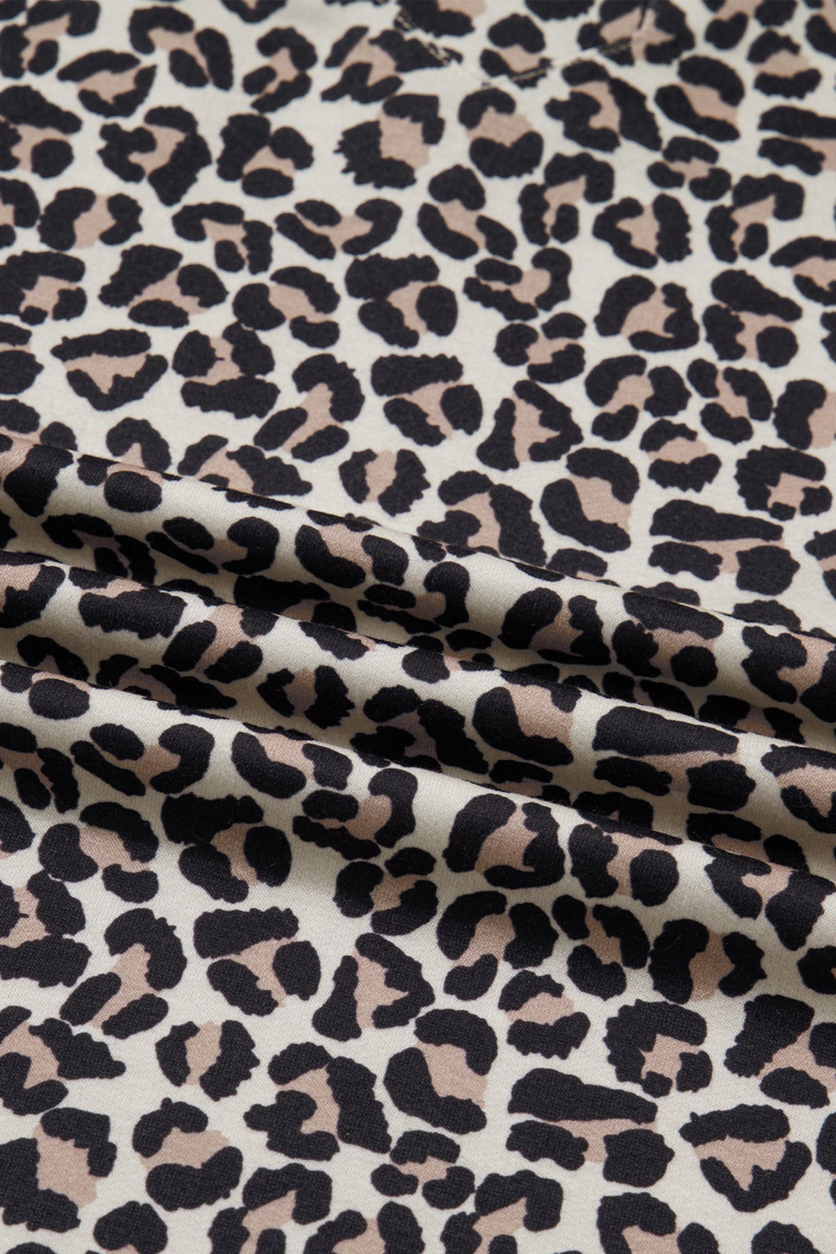 Leopard Stripe Patchwork Zip Collar Mini Dress
