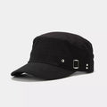 Classic Metal Buckle Detail Cap