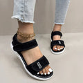 Velcro Strap Open Toe Sandals