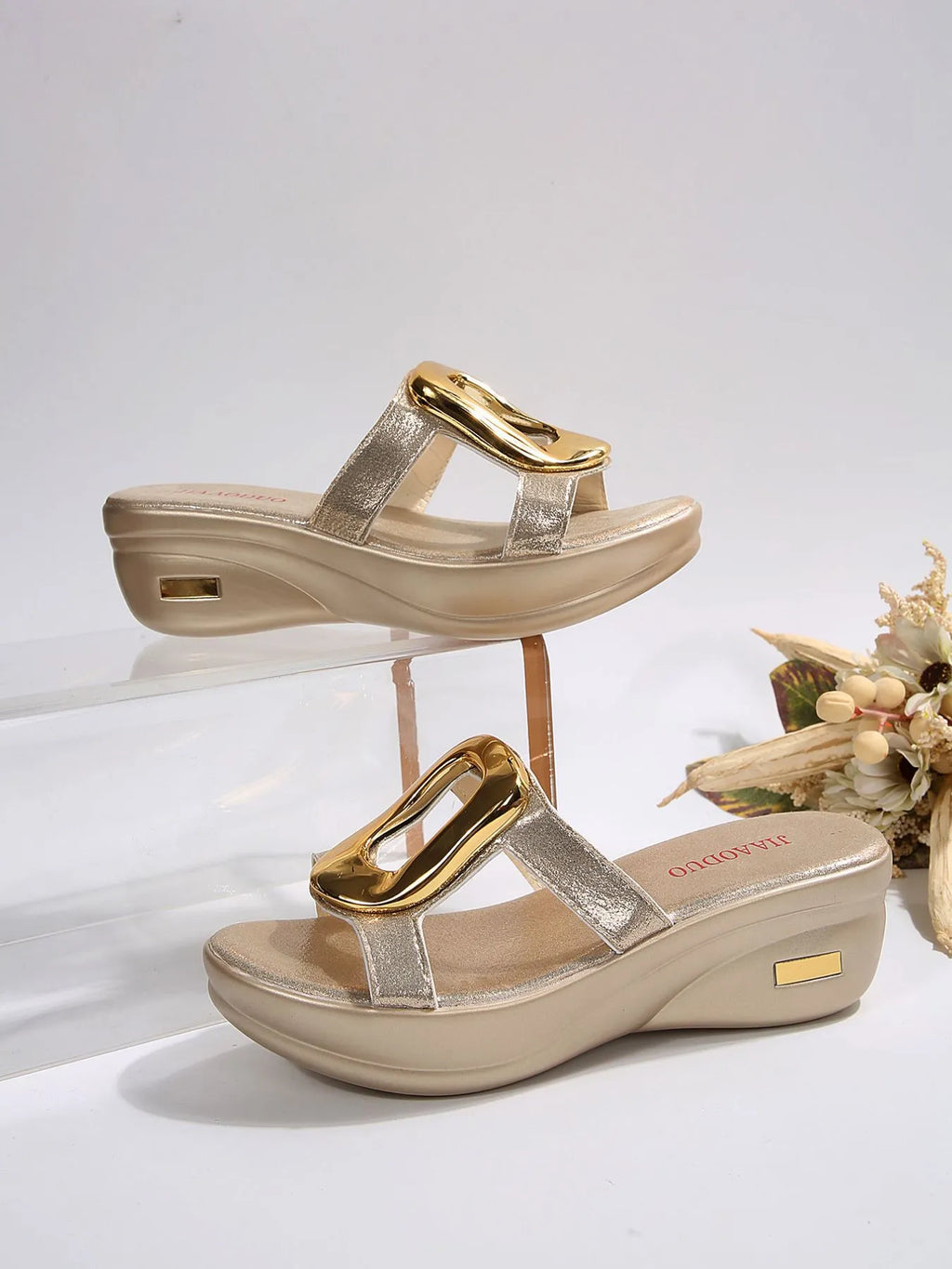 Open Toe Wedge Sandals