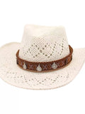 Boho Woven Cowboy Hat