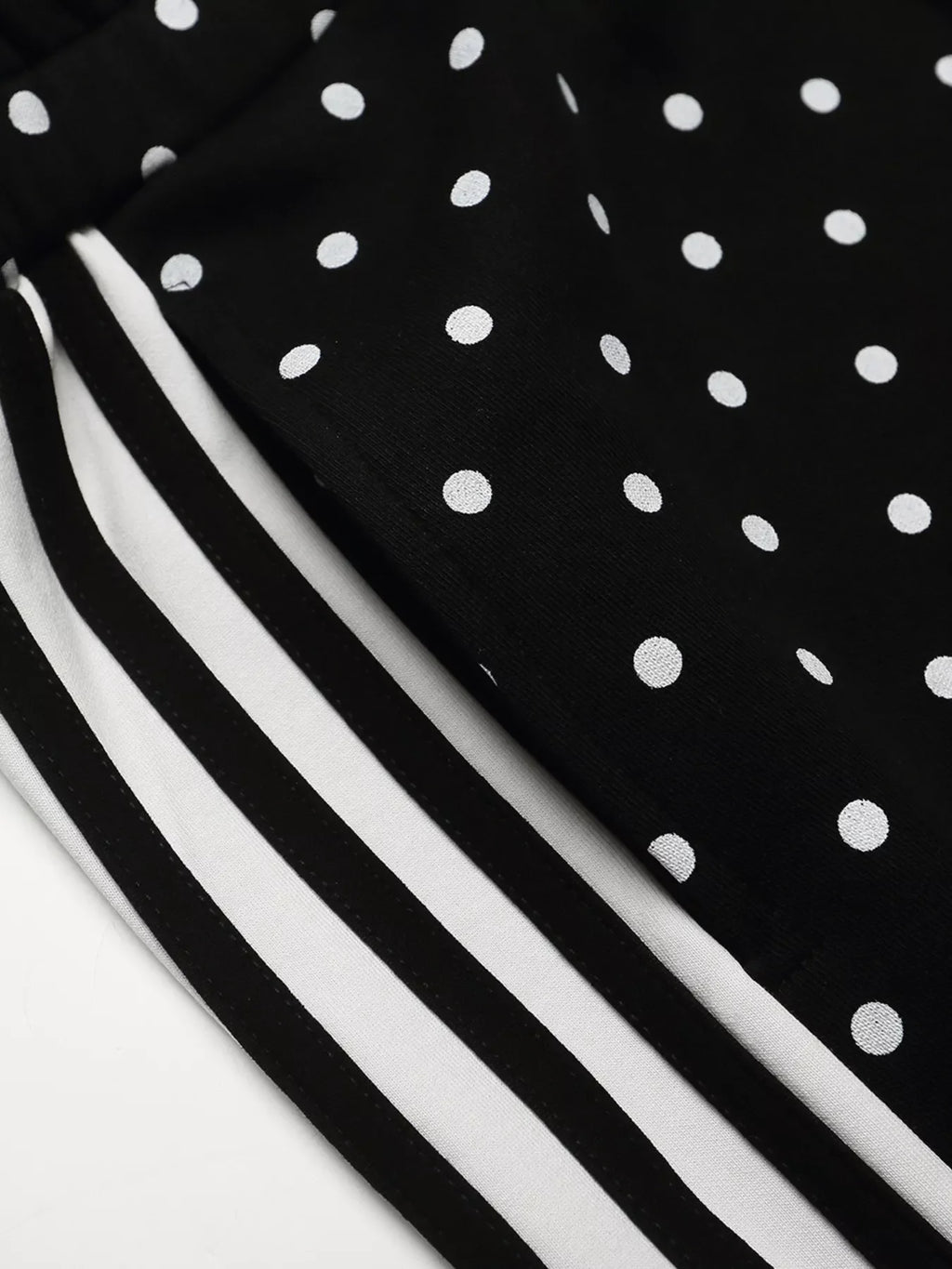 Men's Polka Dot Boxing Shorts with Camouflage Waistband