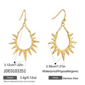 Sun Tassel Drop Earrings