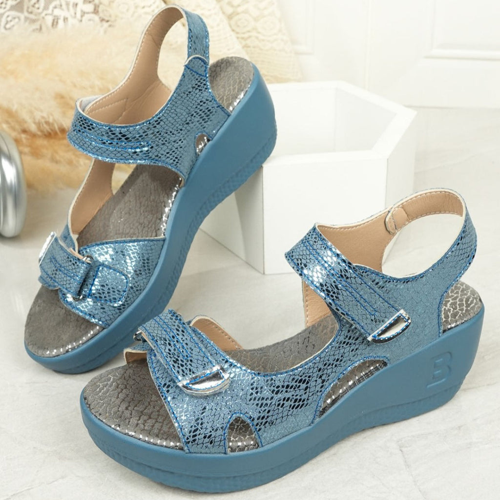 Open Toe Wedge Sandals