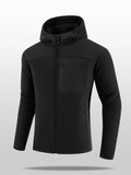 Men's Plus Size Hooded Fleece Full-Zip Jacket
