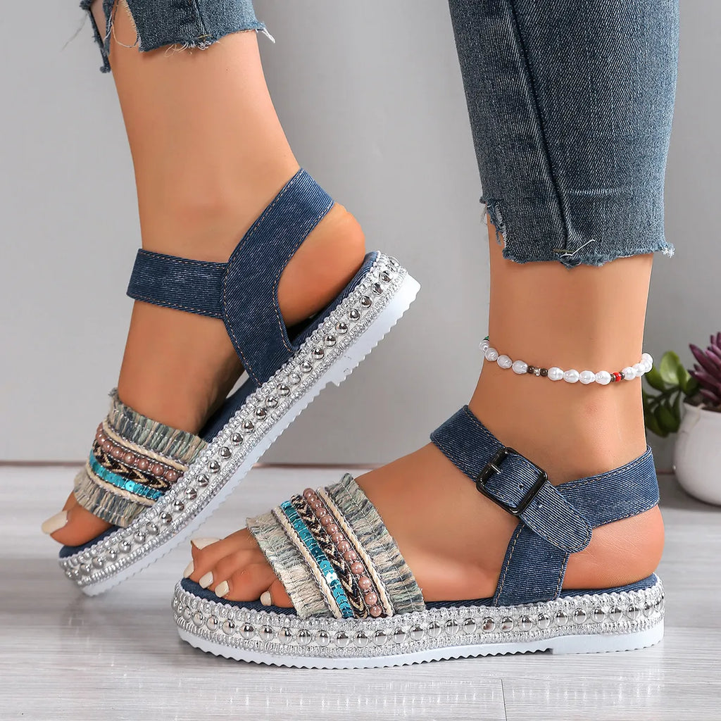 Open Toe Platform Sandals
