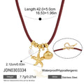 Star Pearl Chain Necklace
