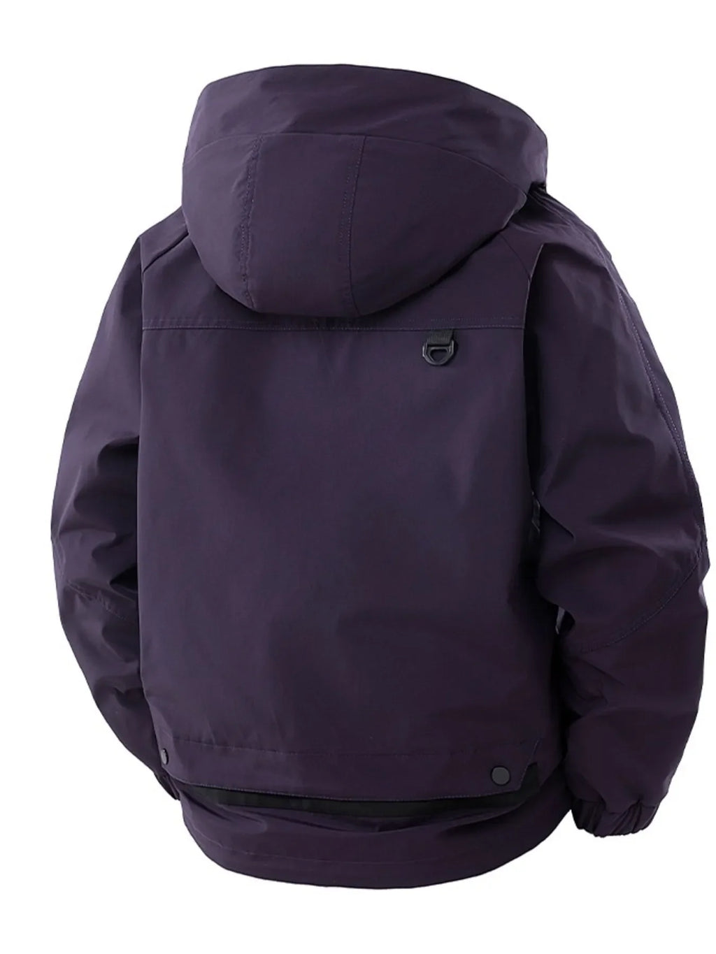 Men's Full Size Zip Up Long Sleeve Hooded Jacket Plus Size