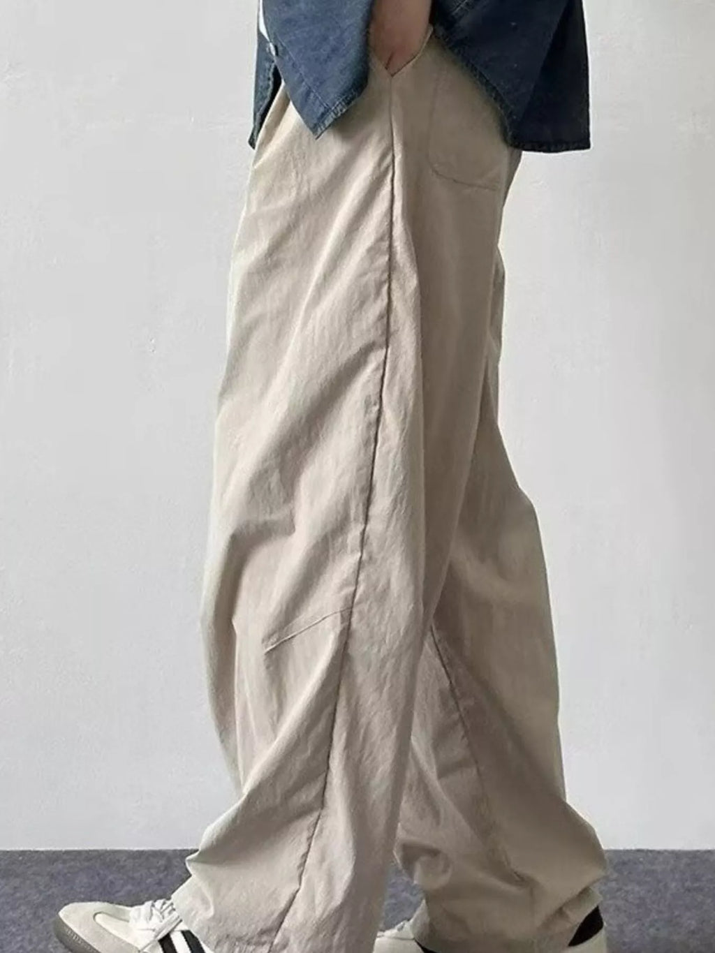 Men's Plus Size Loose Fit Casual Pants