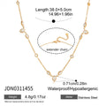 Pearl Zircon Pendant Necklace