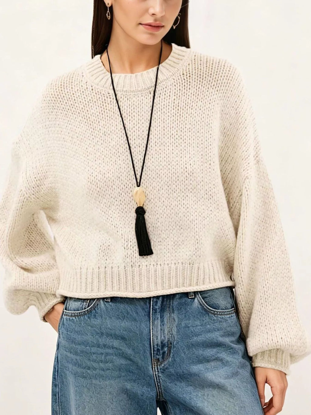 Oversized Chunky Knit Sweater