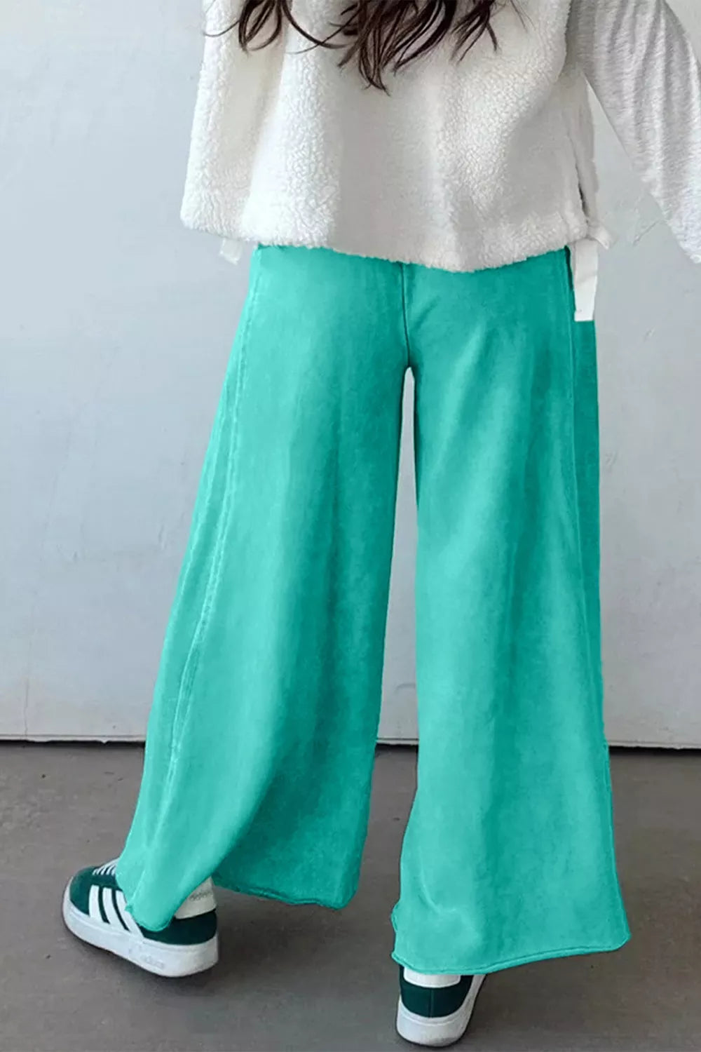 High-Waisted Wide-Leg Pants
