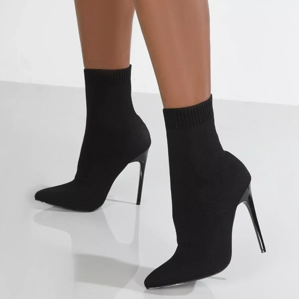 Point Toe Stiletto Boots