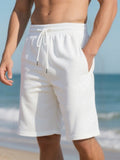 Men's Full Size Relaxed Fit Drawstring Shorts Plus Size