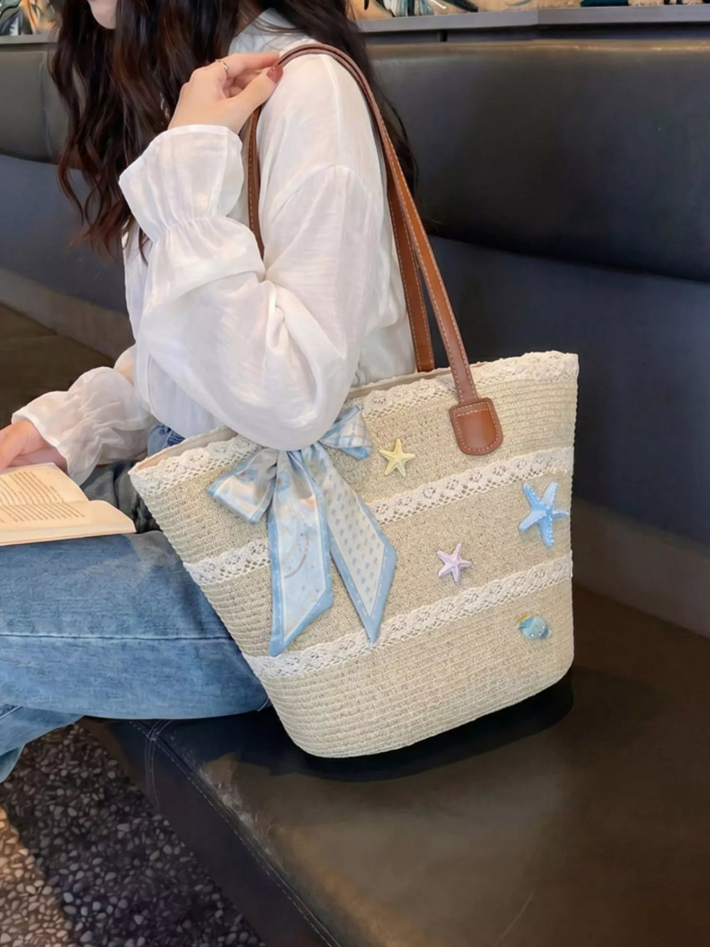 Straw Woven Shoulder Bag