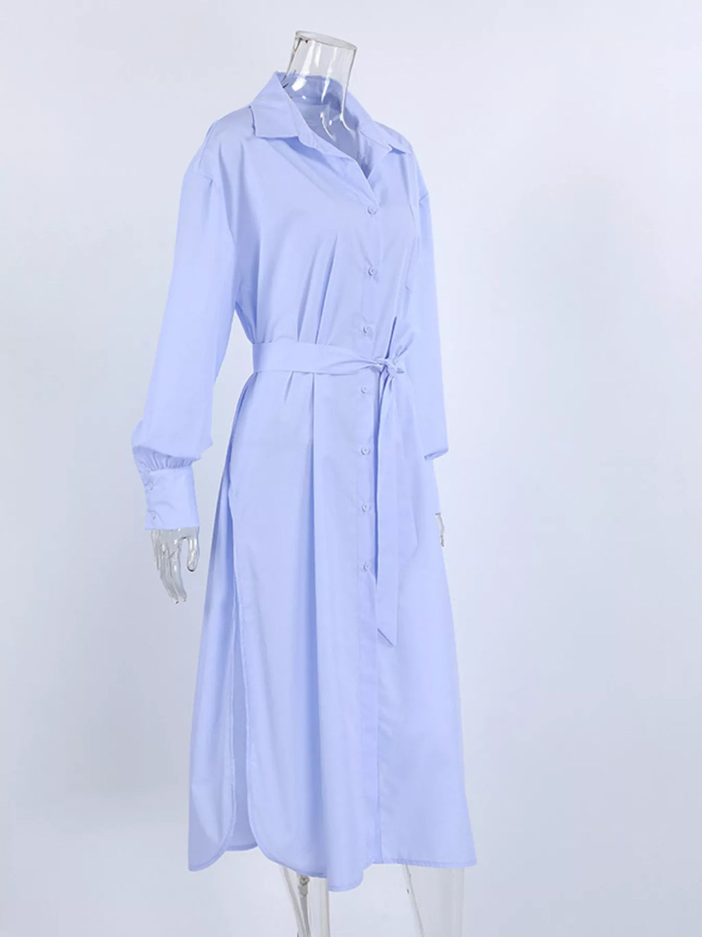 Longline Button-Down Shirt