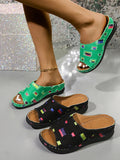 Hollow Out Comfort Sandals