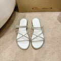 Open Toe Flats Sandals