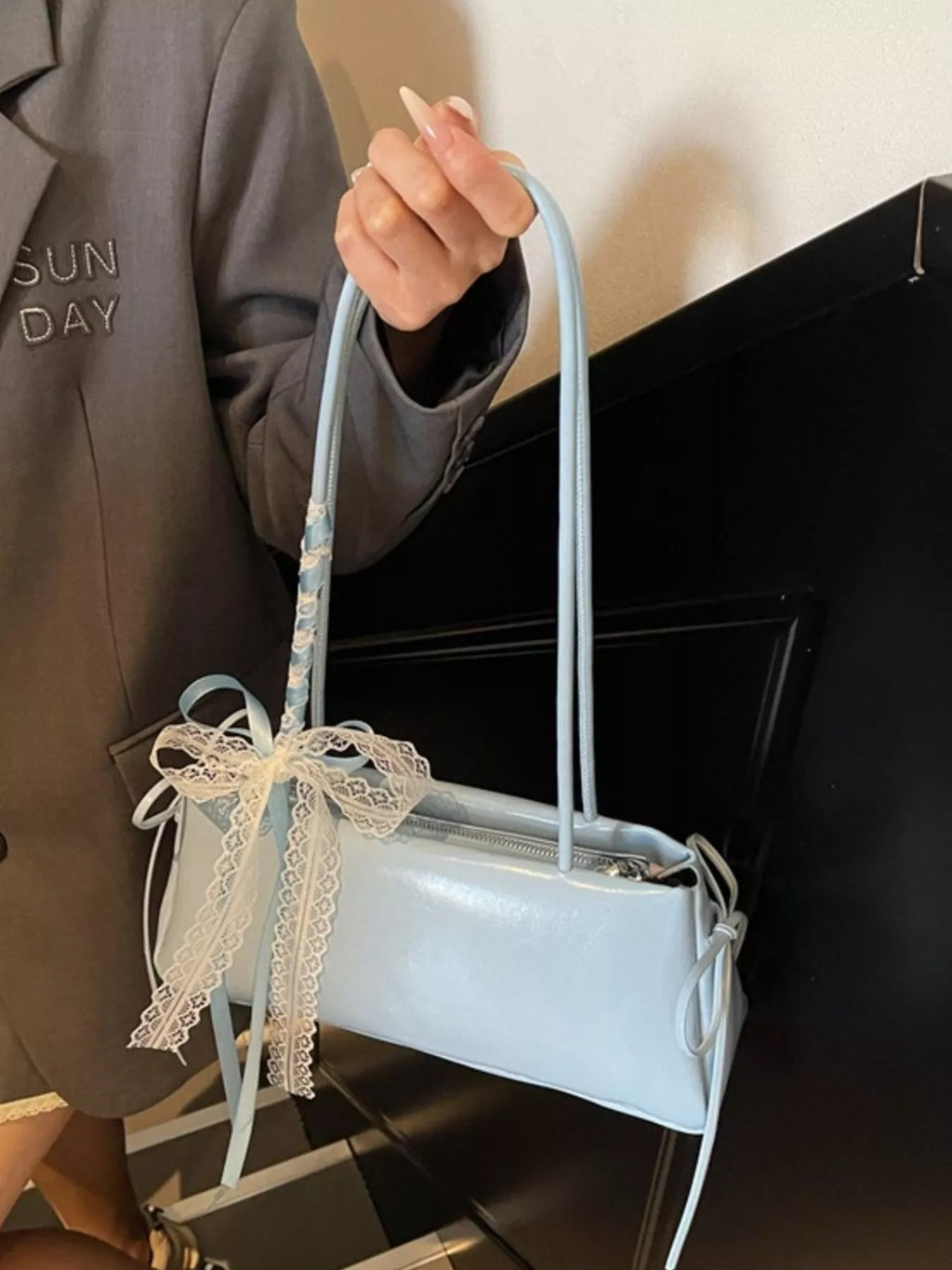 PU Leather Shoulder Bag