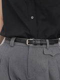 Classic Adjustable Leather Belt