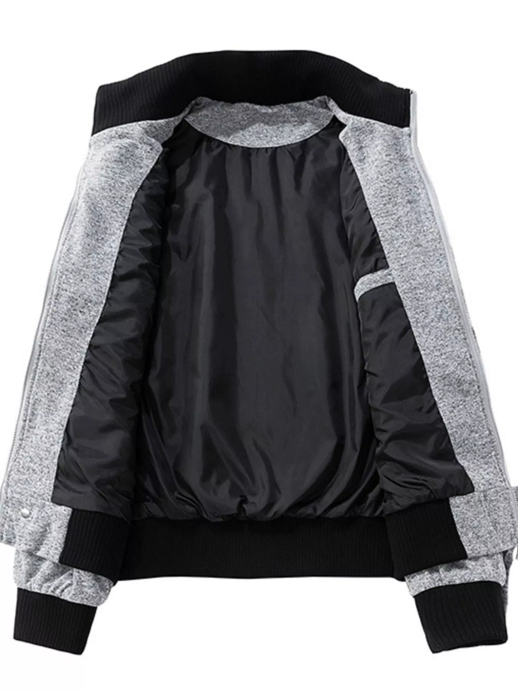 Men's Plus Size Thick Jacket and Pants Tracksuit Set
