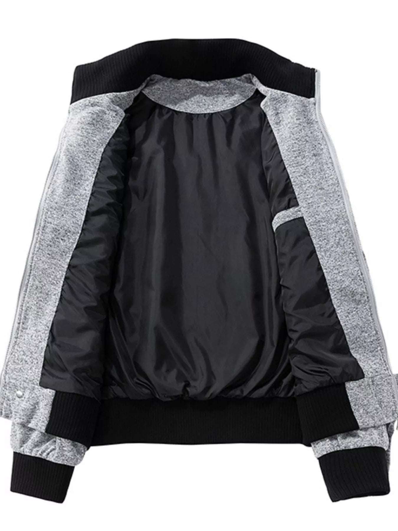 Men's Plus Size Thick Jacket and Pants Tracksuit Set