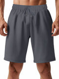 Men's Full Size Casual Drawstring Shorts Plus Size