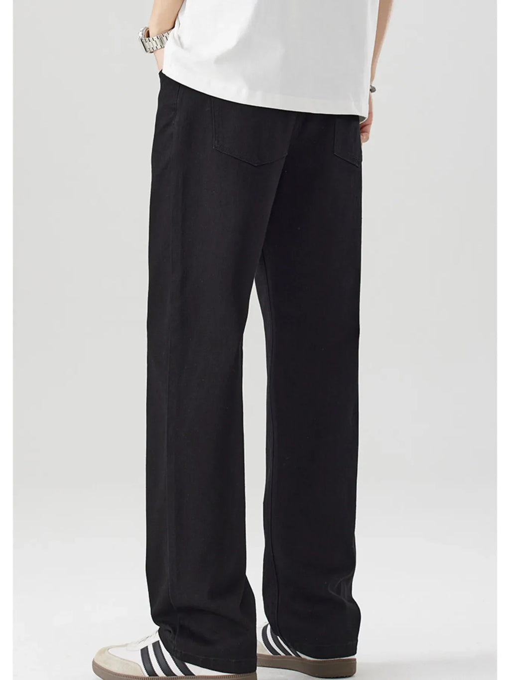 Men's Wide Leg Relaxed Fit Jeans
