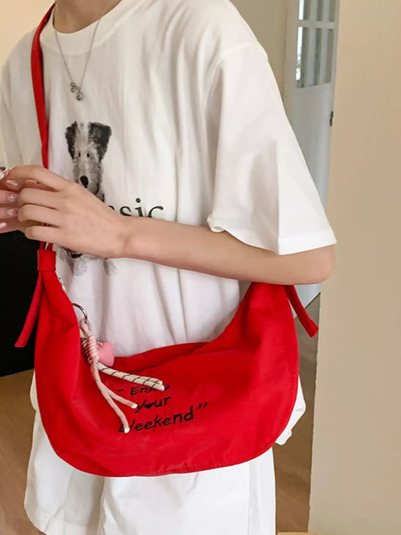 Adjustable Strap Shoulder Bag