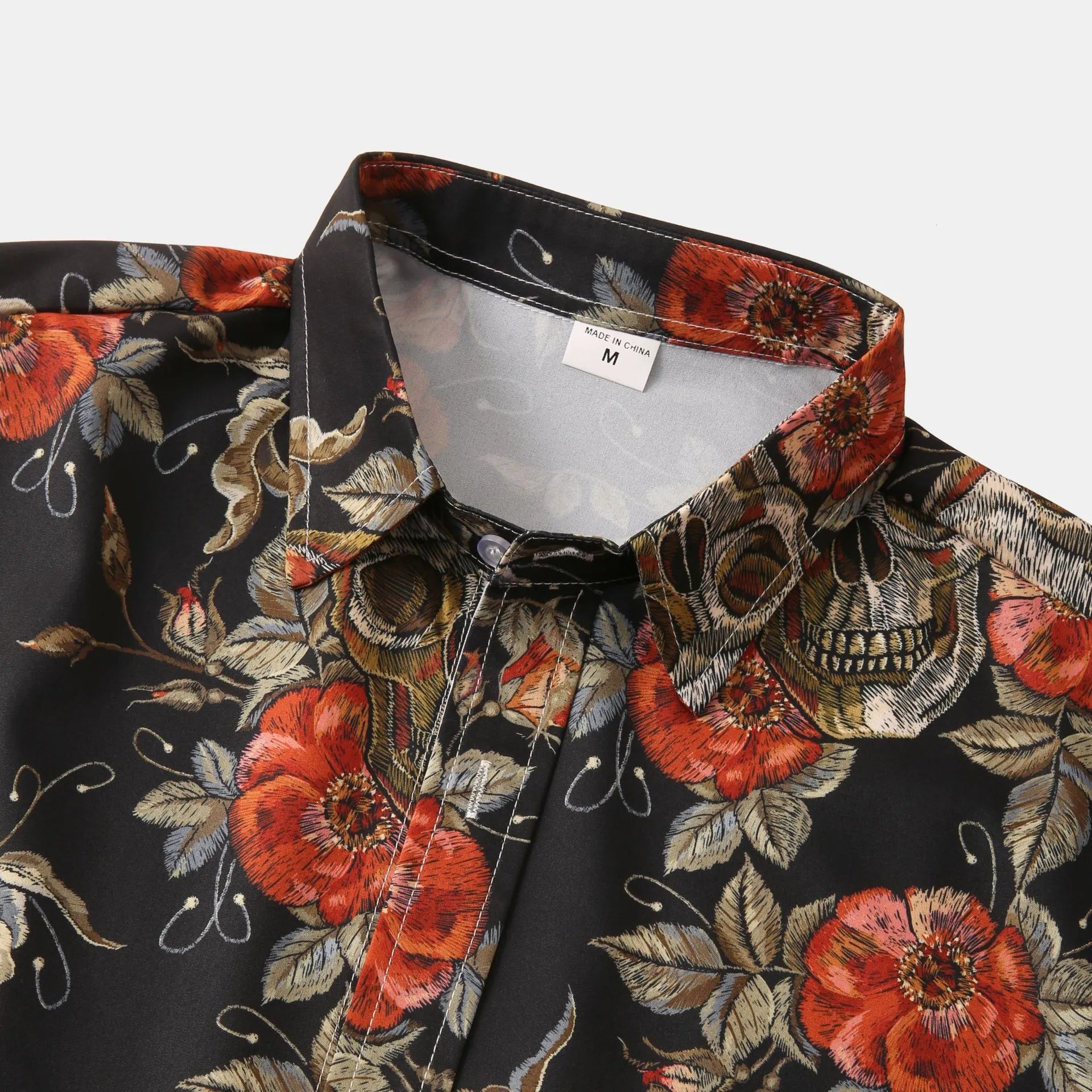 Printed Short Sleeve Casual Shirt