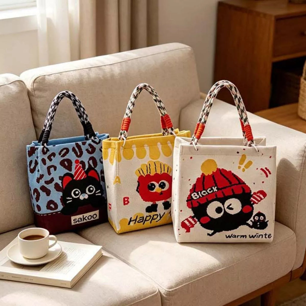 Cartoon Portable Handbag