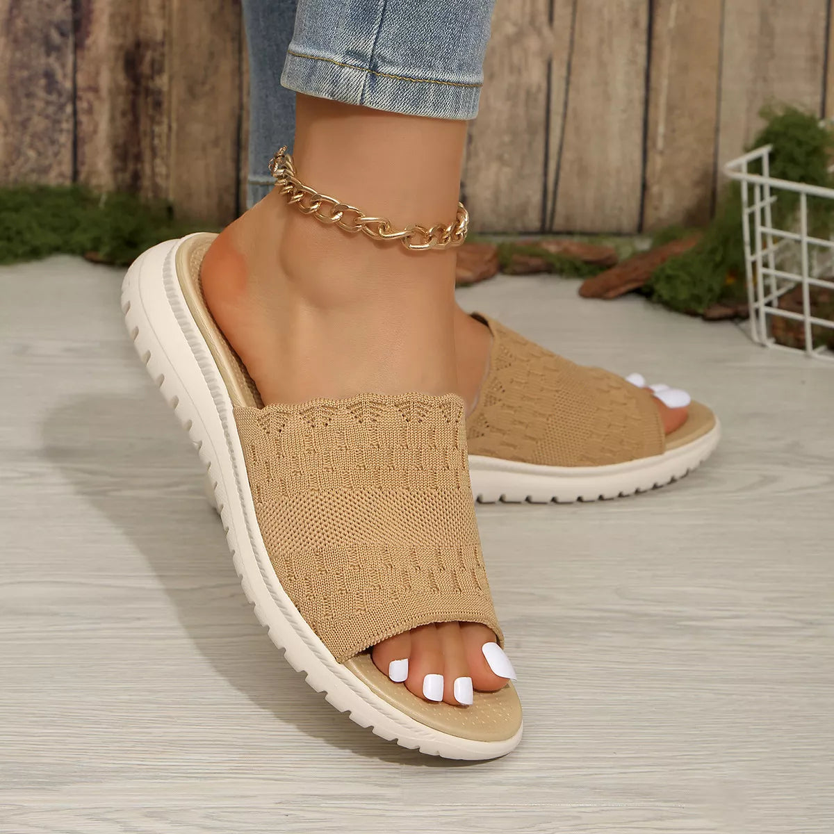 Open Toe Platform Sandals