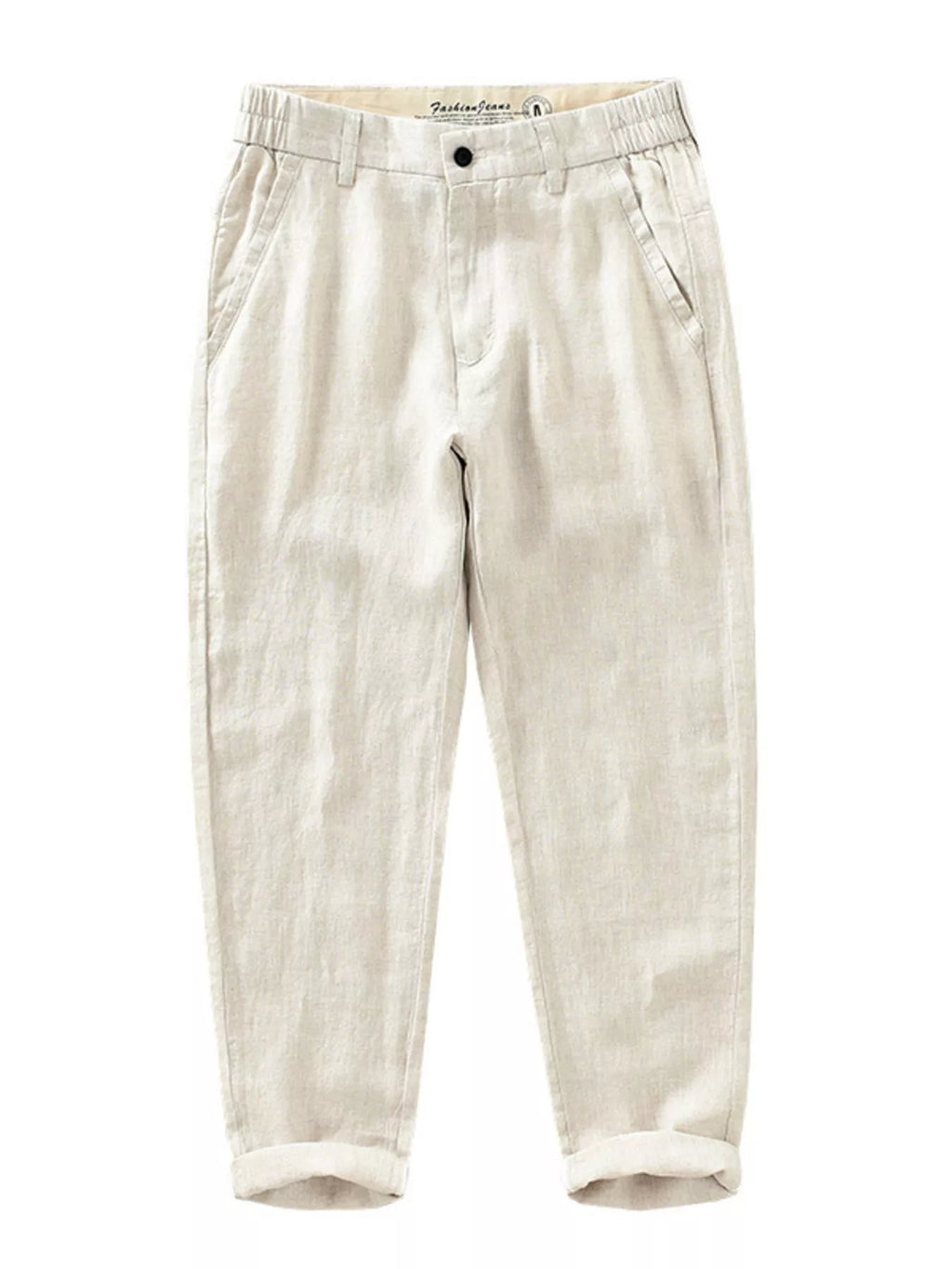Men's Plus Size Casual Cropped Pants