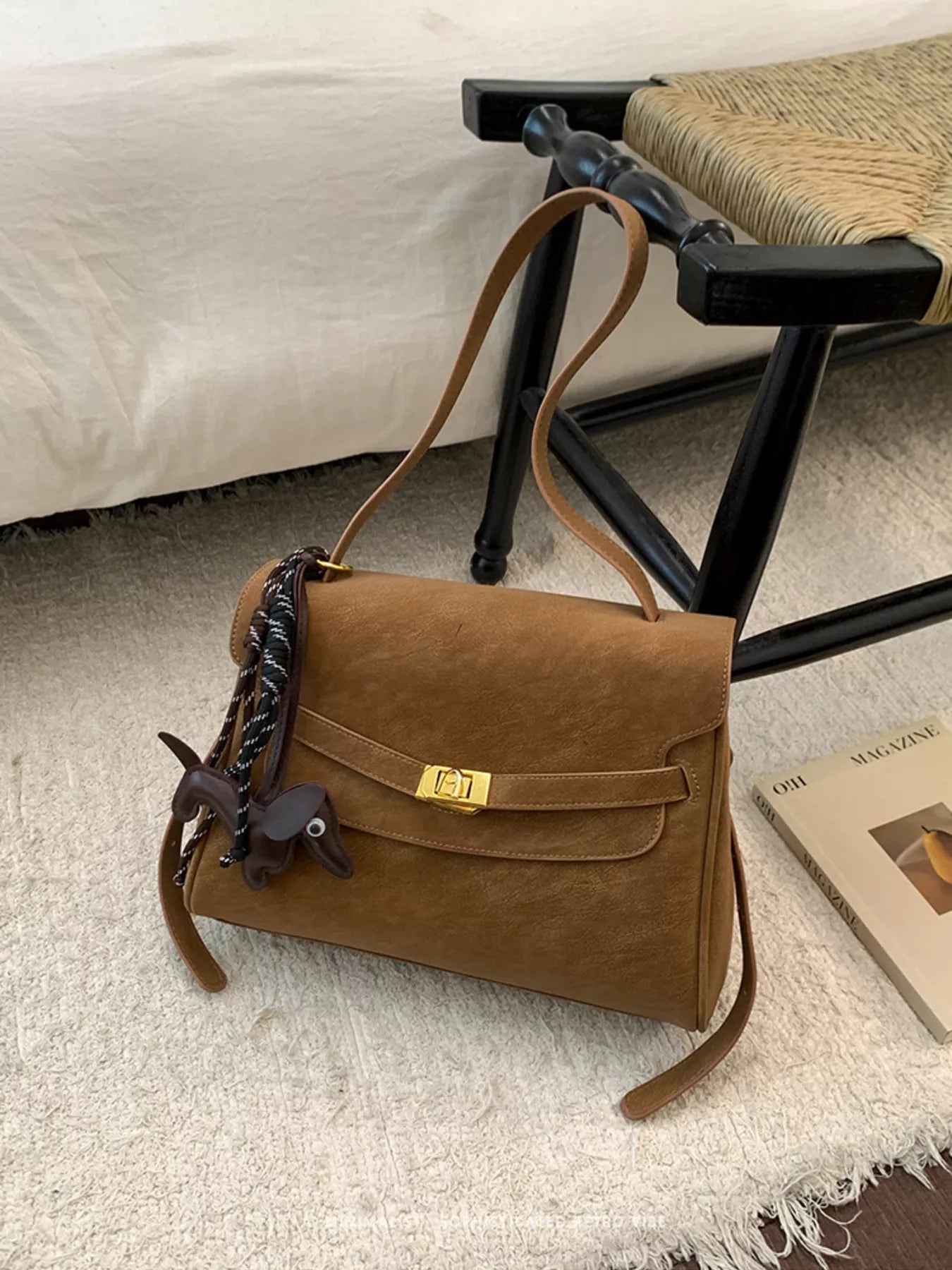 Buckle Shoulder Bag