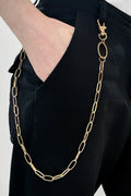 Gold Iron Chain Belt
