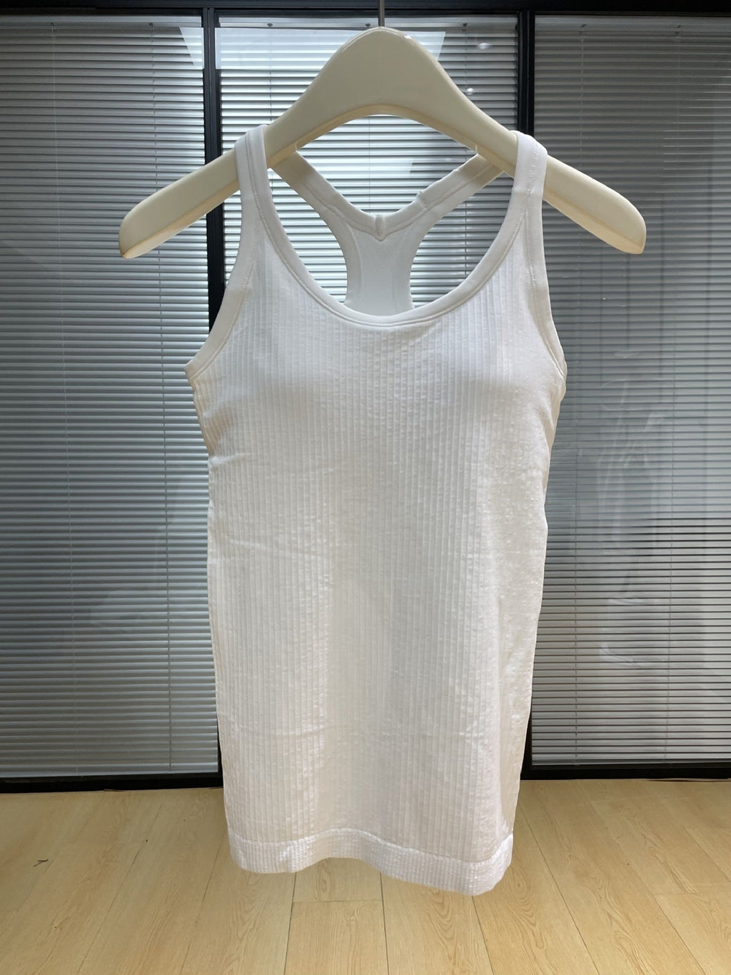 Ribbed Tank Top Yoga Wear For Women