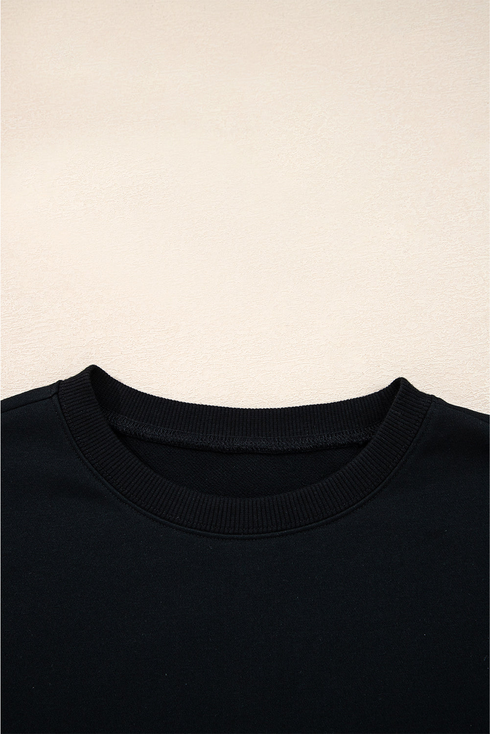 Varsity Stripe Drop Shoulder Oversized Sweatshirt