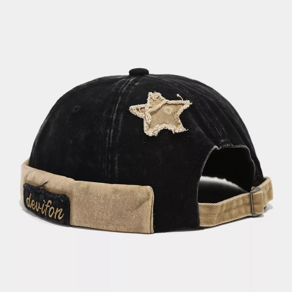 Vintage Distressed Star Patch Hat