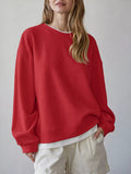 Oversized Crew Neck Sweatshirt