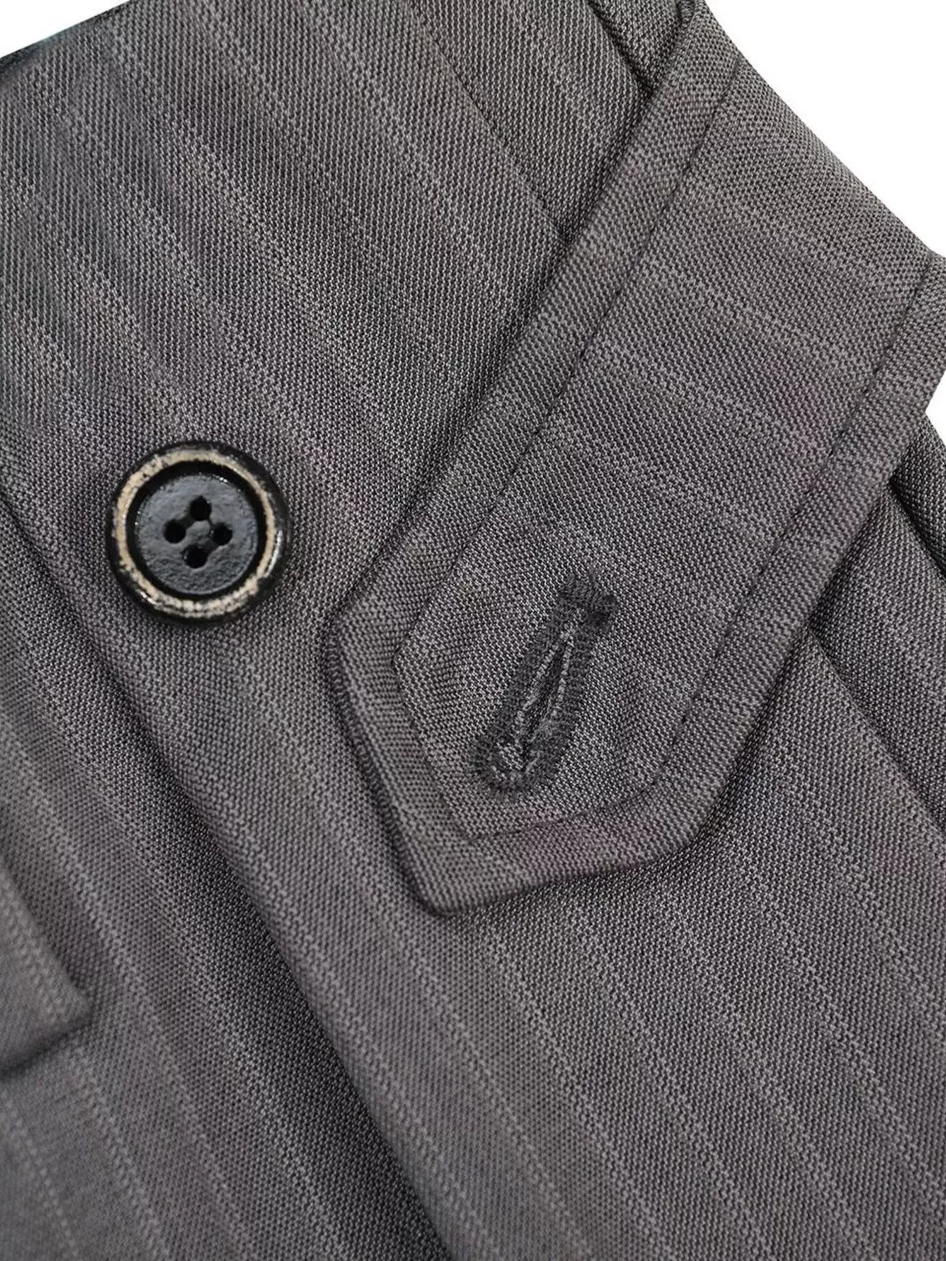 Men's Striped Wide-Leg Pants
