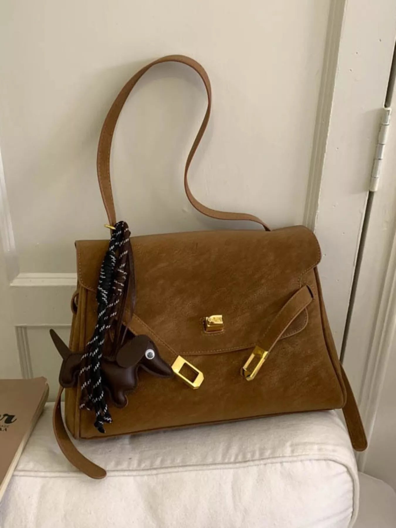 Buckle Shoulder Bag