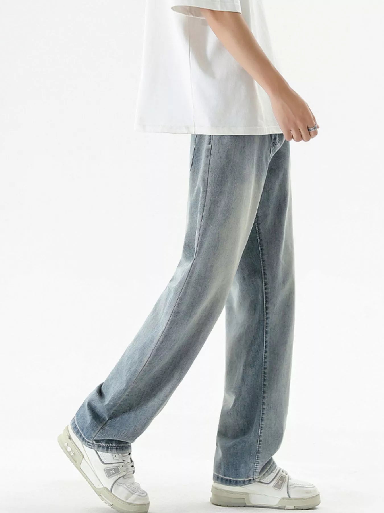 Men's Plus Size Loose Fit Jeans