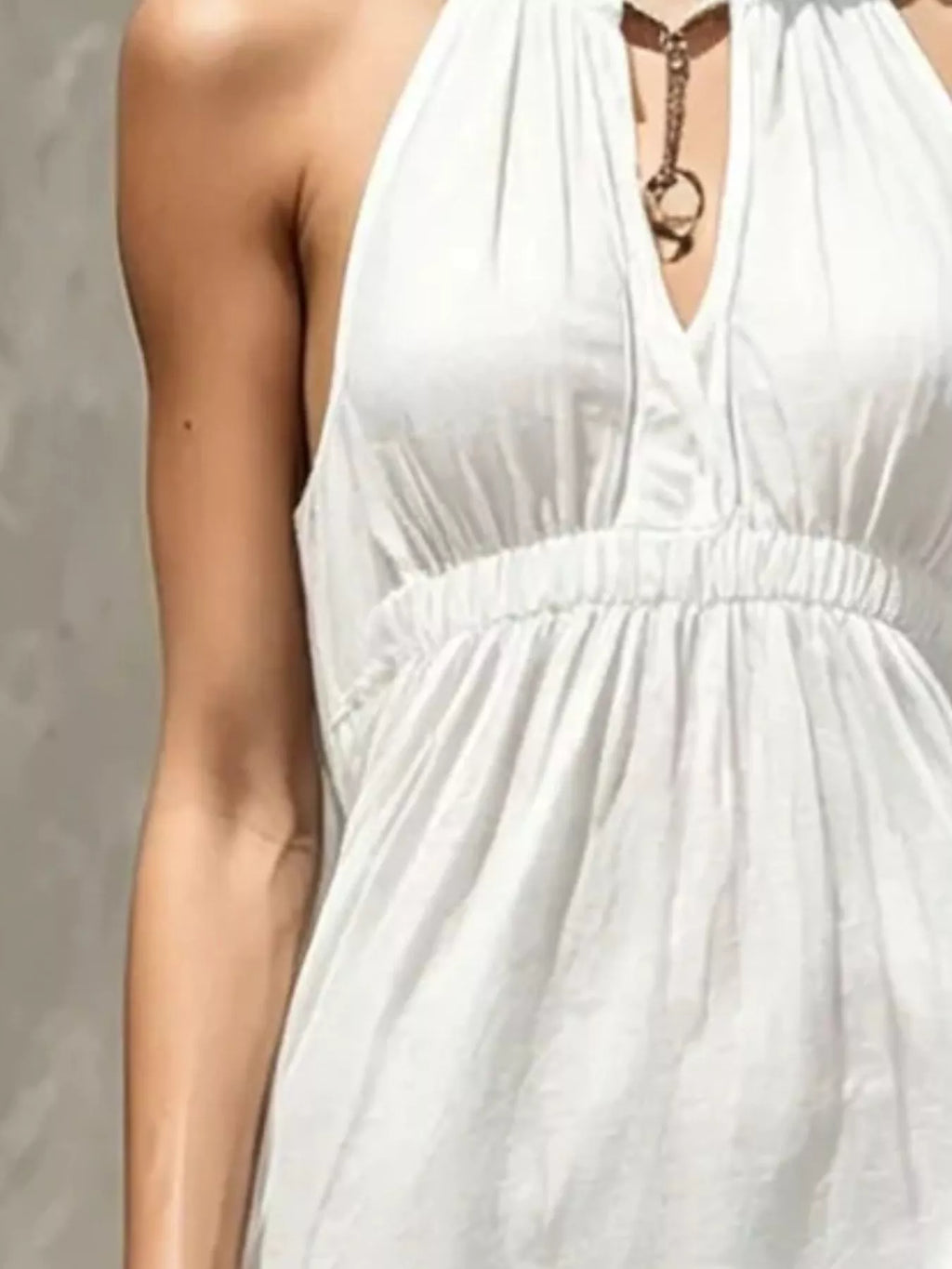 Sleeveless Tiered Maxi Dress