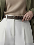 Braided Skinny Belt