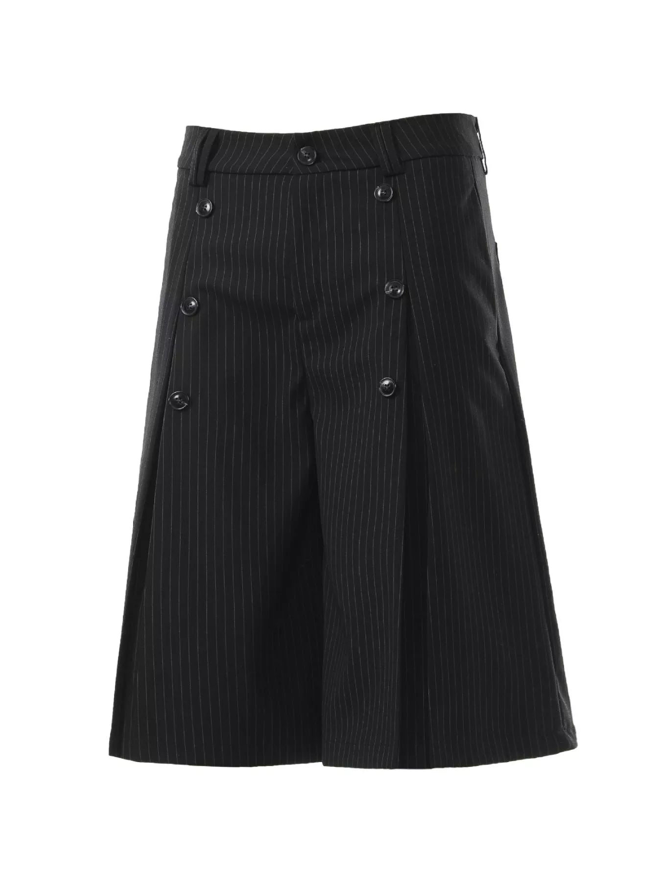 Men's Striped Loose Fit Capris