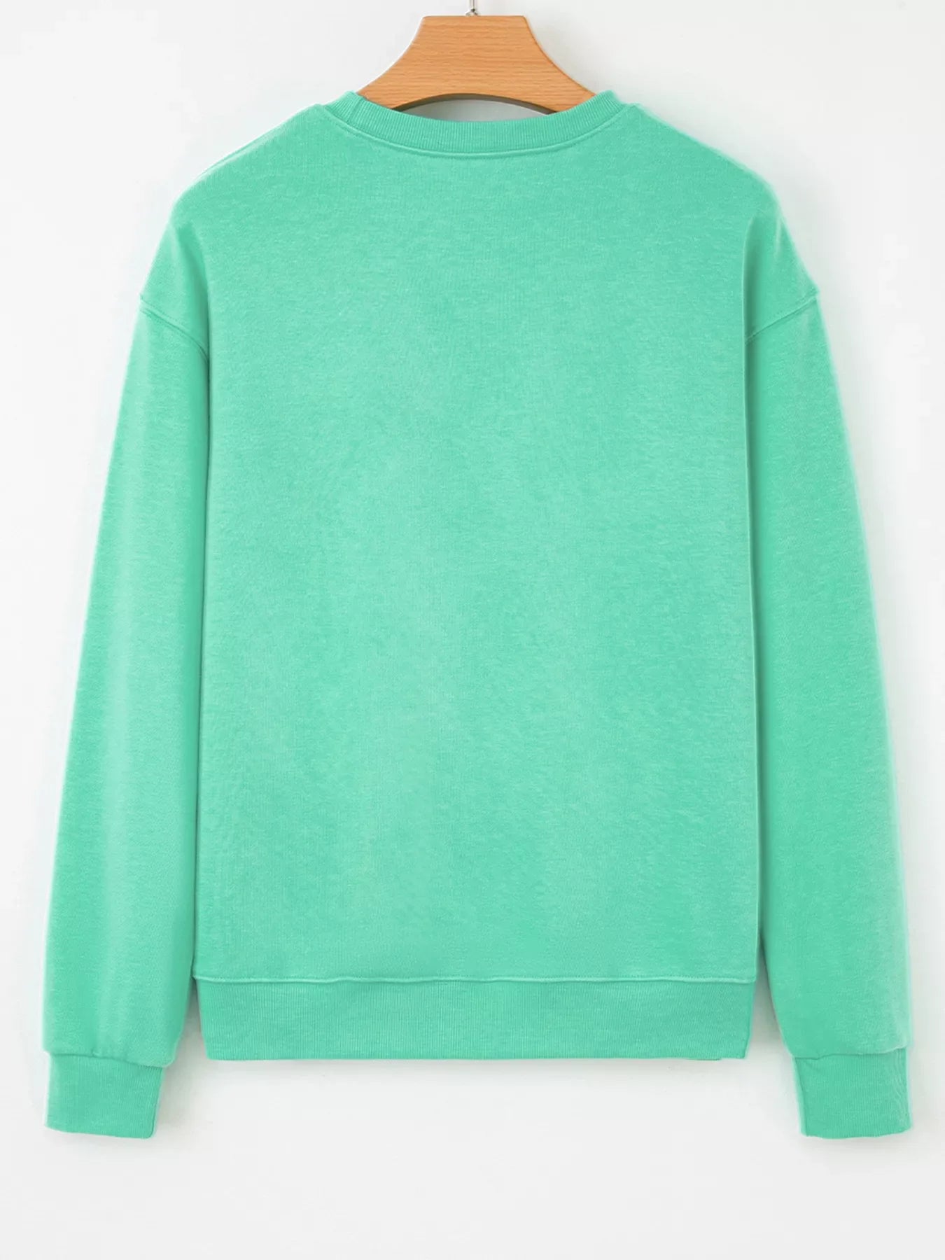 Halloween Ghost Embroidered Casual Sweatshirt