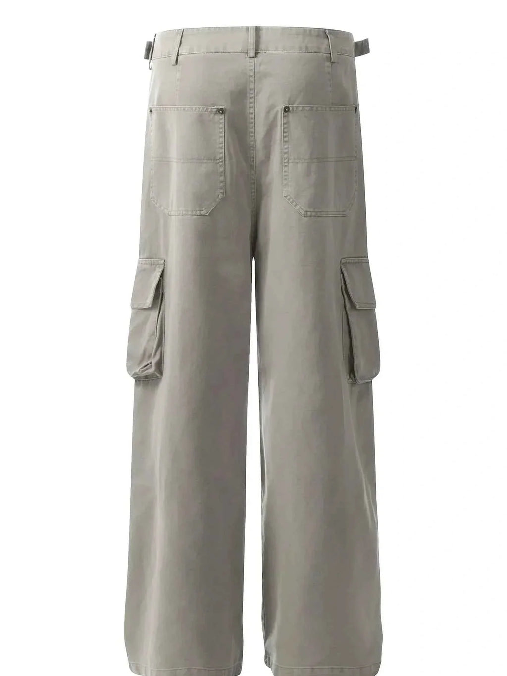 Men's Straight Leg Cargo Pants with Multiple Pockets