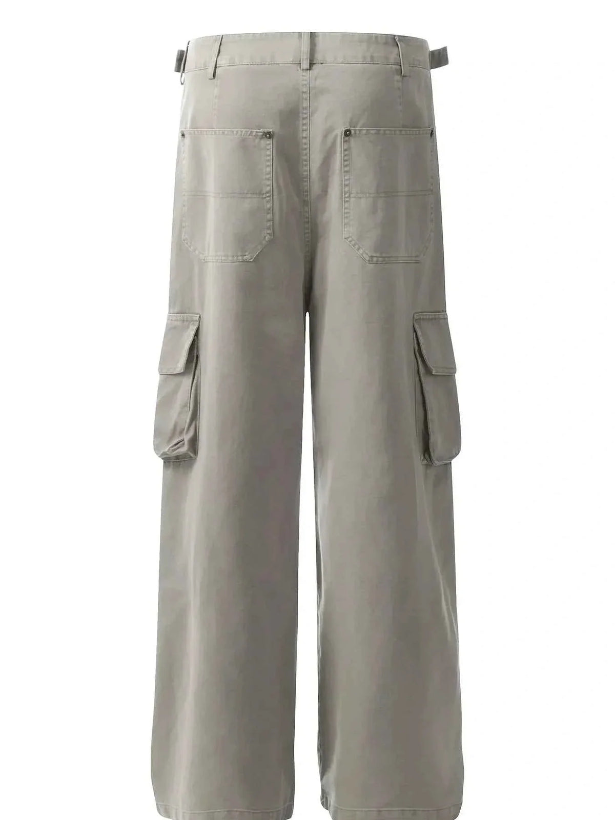 Men's Straight Leg Cargo Pants with Multiple Pockets